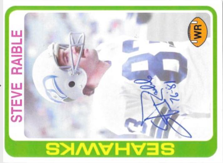 Steve Raible - Seattle Seahawks