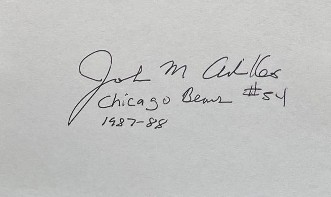 John Adickes - Chicago Bears