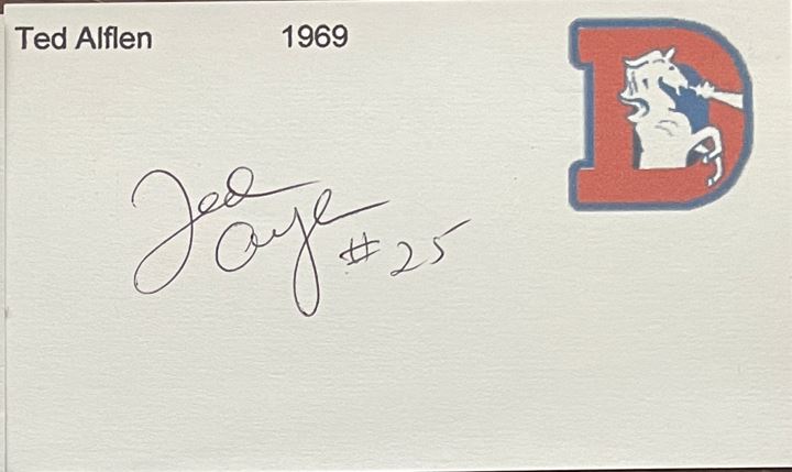 Ted Alfen - Denver Broncos