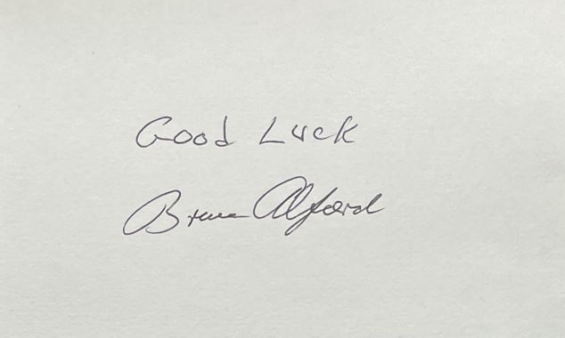 Bruce Alford - New York Giants