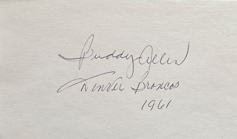 Buddy Allen - Denver Broncos