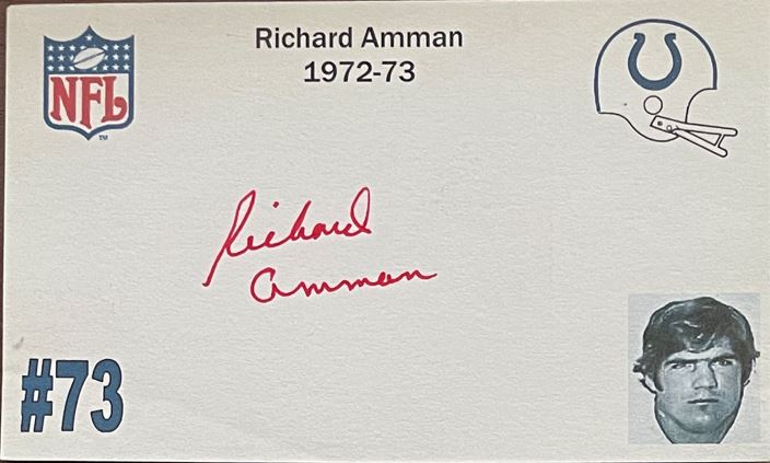 Richard Amman - Baltimore Colts