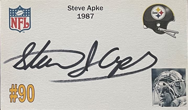Steve Apke - Pittsburgh Steelers