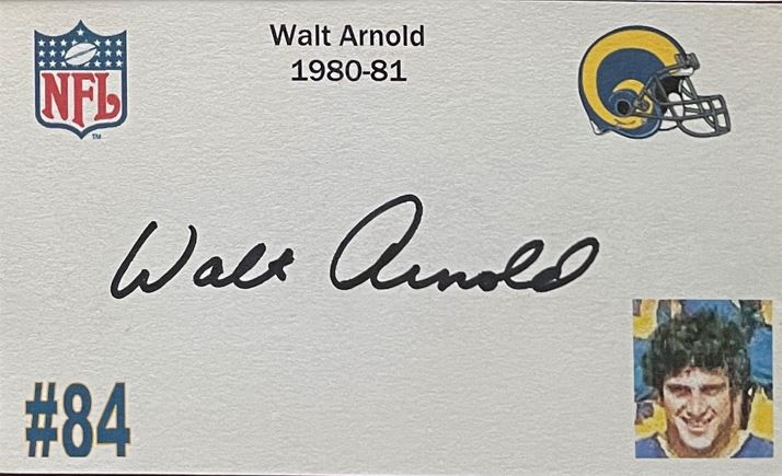 Walt Arnold - Los Angeles Rams