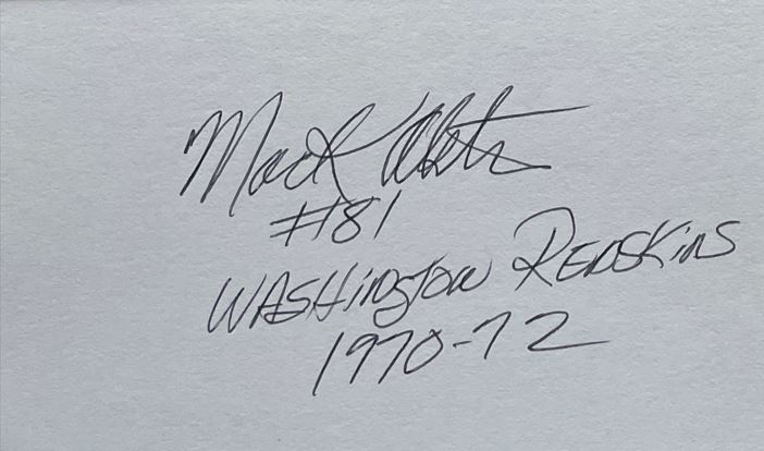 Mack Alston - Washington Redskins