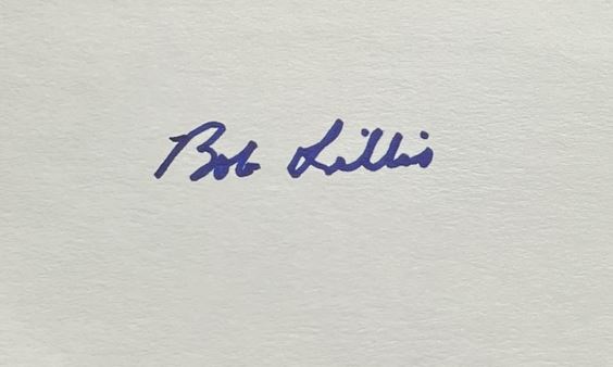 Bob Lillis - MLB Los Angeles Dodgers