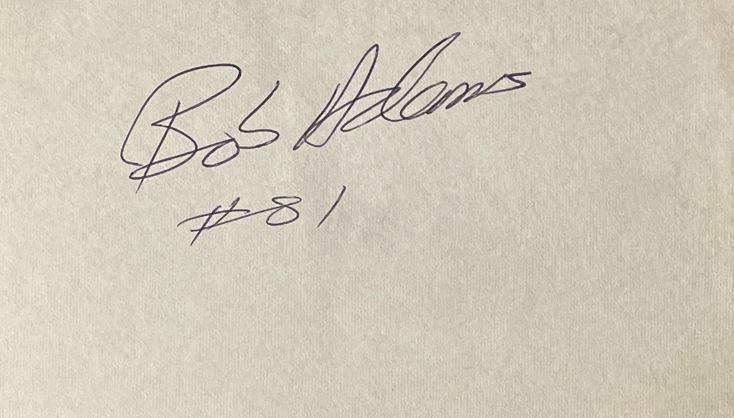 Bob B. Adams - Pittsburgh Steelers