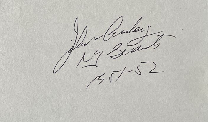 John Amberg - New York Giants