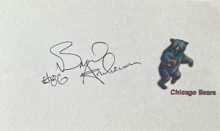 Brad Anderson - Chicago Bears