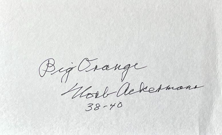 Norb Ackerman - Tennessee Volunteers