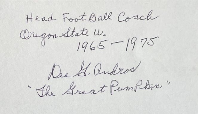 Dee Andros - Chicago Cardinals