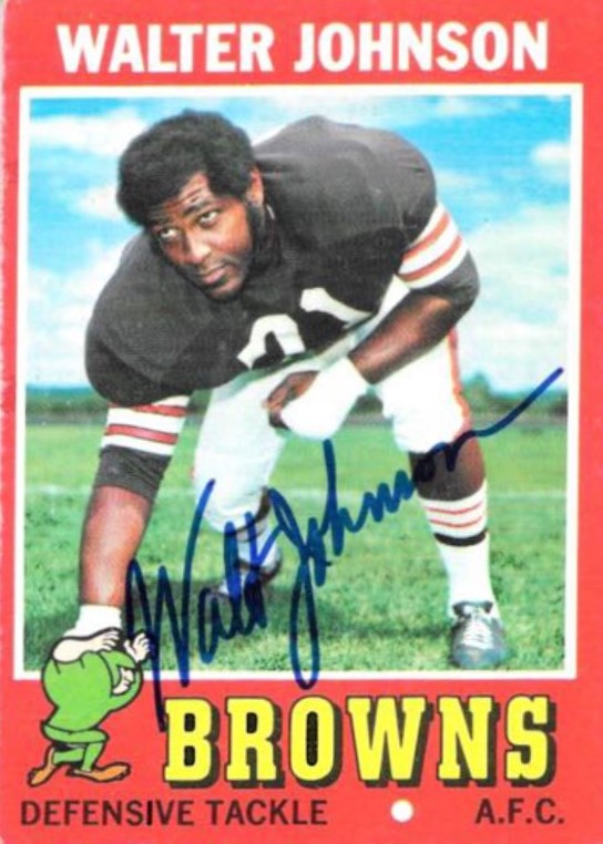 Walter Johnson - Cleveland Browns