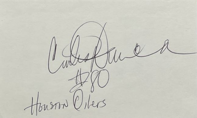 Curtis Duncan - Houston Oilers