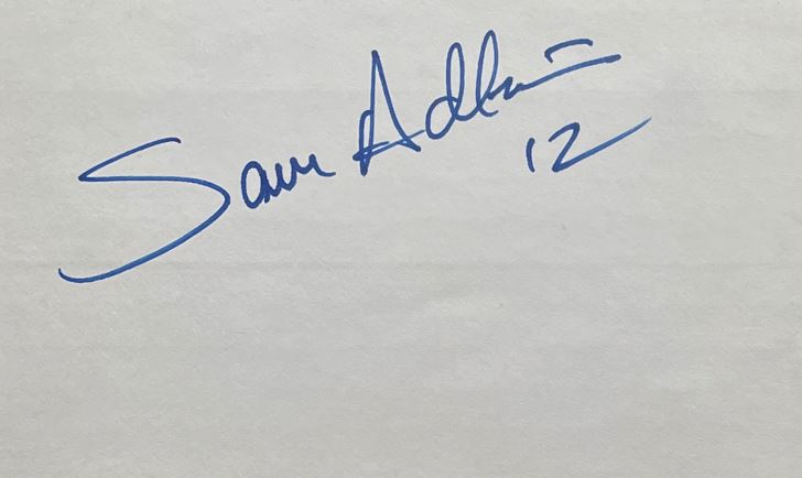 Sam Adkins - Seattle Seahawks