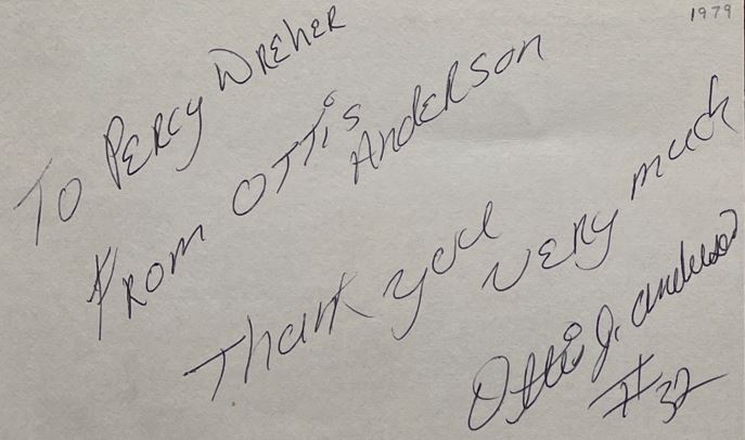 Ottis Anderson - St Louis Cardinals