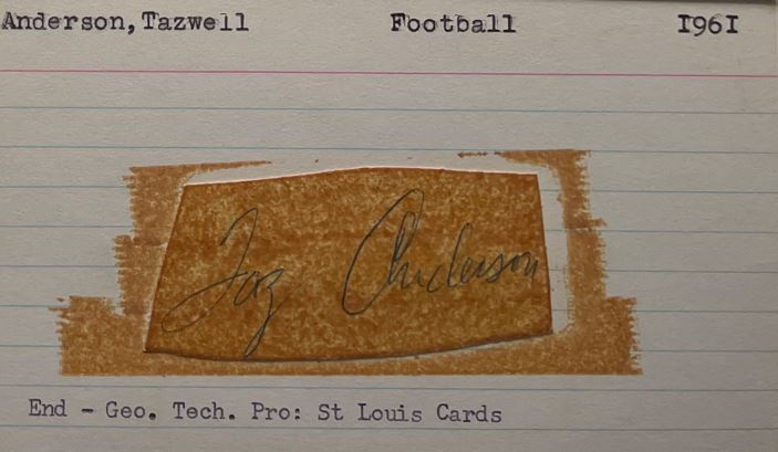 Taz Anderson - St Louis Cardinals