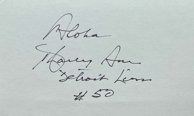 Charley Ane - Detroit Lions