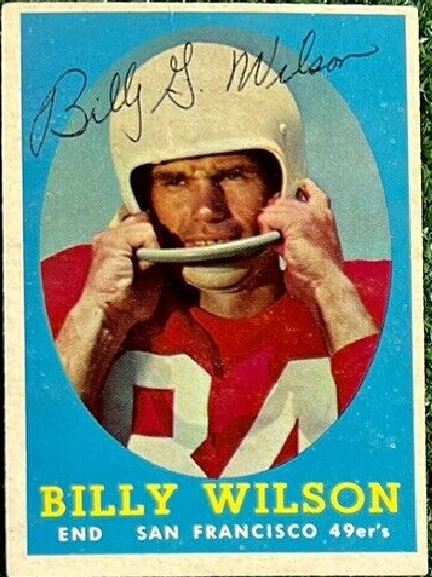 Billy Wilson - San Francisco 49ers