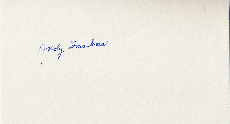 Andy Farkas (D) - Washington Redskins