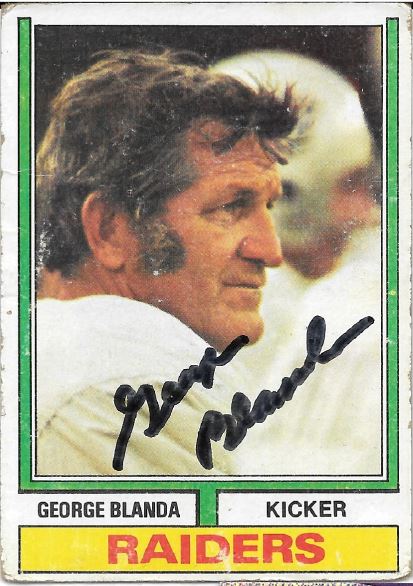 George Blanda - Oakland Raiders