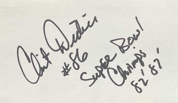 Clint Didier - Washington Redskins