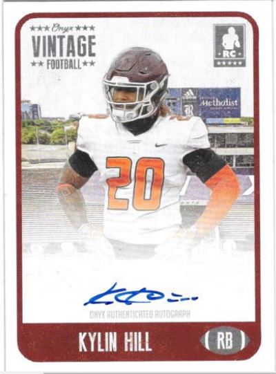 Kylin Hill- Mississippi State Bulldogs