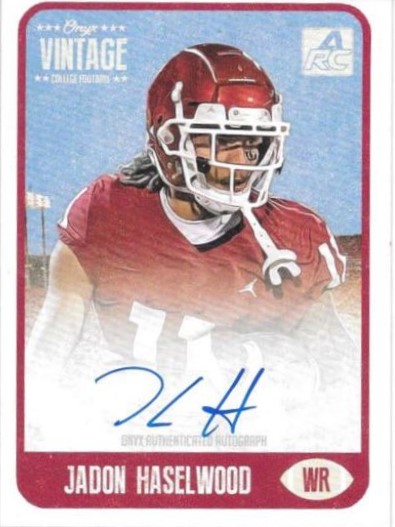 Jadon Haselwood - Oklahoma Sooners