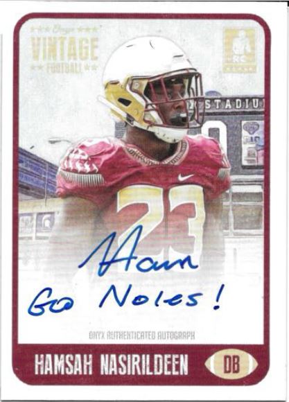 Hamsah Nasirildeen - Florida State Seminoles