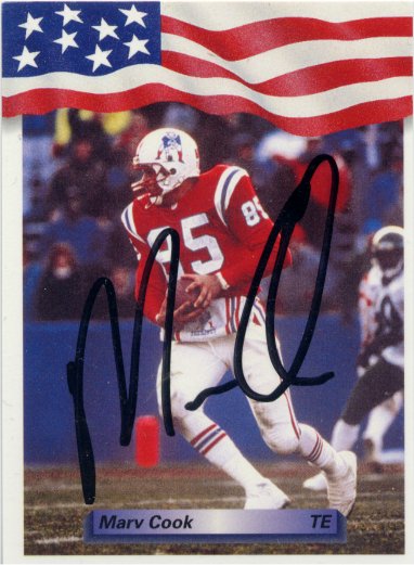 Marv Cook - New England Patriots