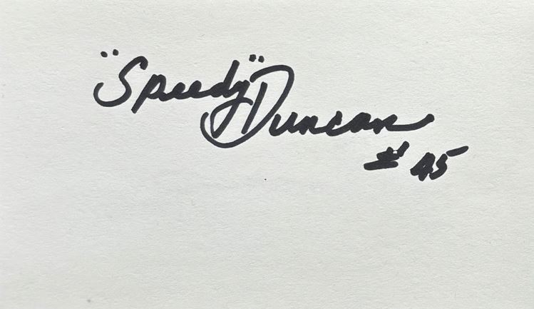 Speedy Duncan - San Diego Chargers