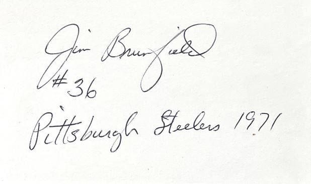 Jim Brumfield - Pittsburgh Steelers