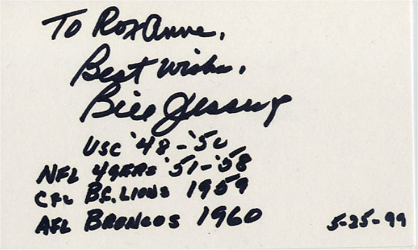 Bill Jessup - San Francisco 49ers