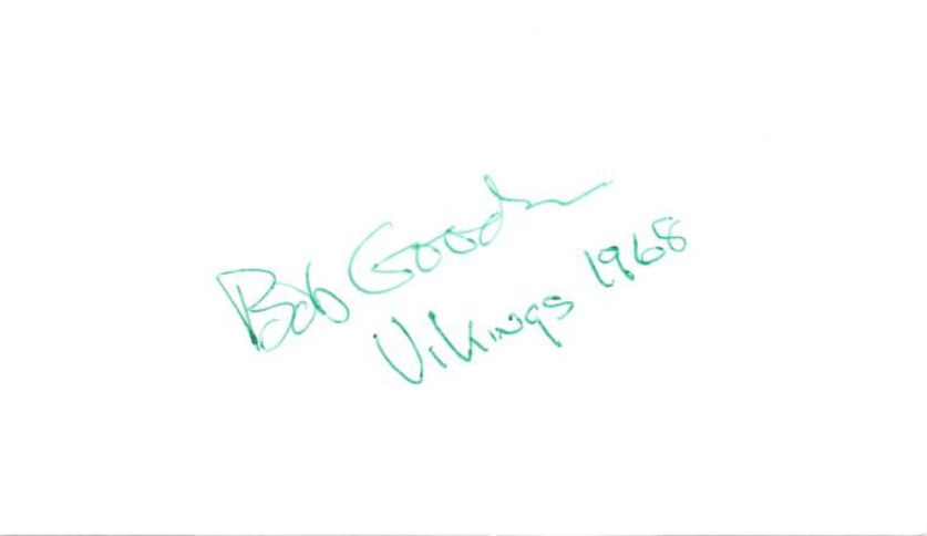 Bob Goodridge - Minnesota Vikings