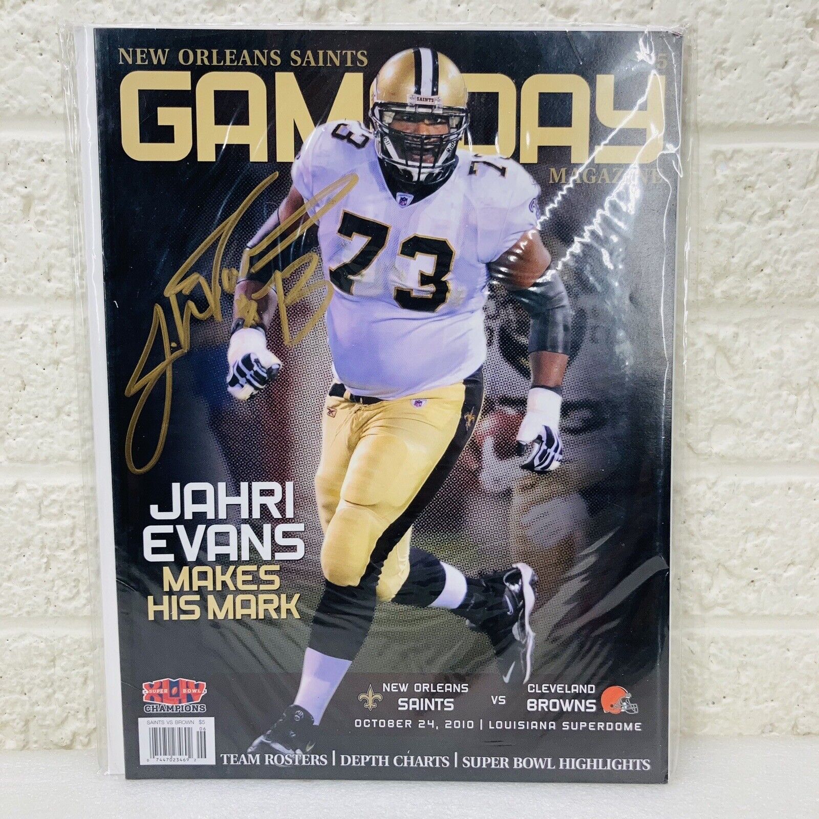 Jahri Evans - New Orleans Saints