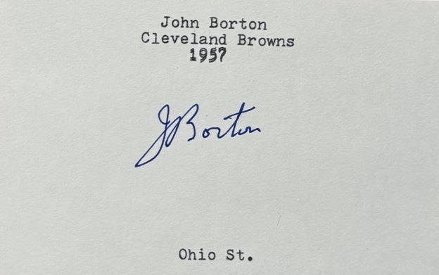 John Borton - Cleveland Browns