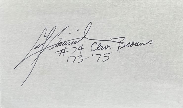 Carl Barisich - Cleveland Browns