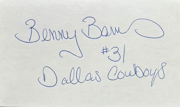 Benny Barnes - Dallas Cowboys