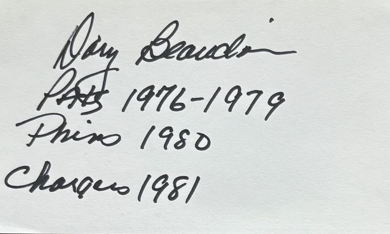 Doug Beaudoin - New England Patriots