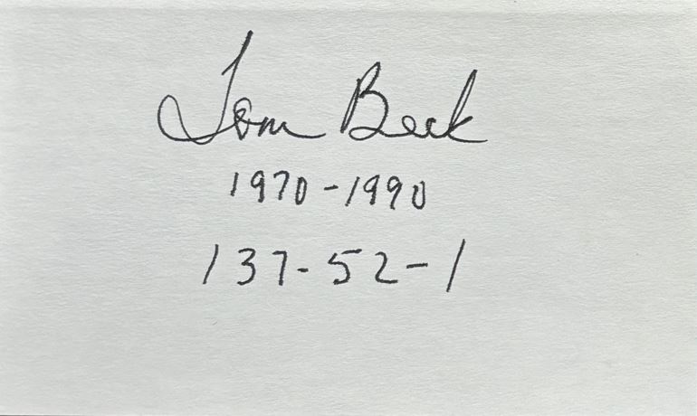 Tom Beck