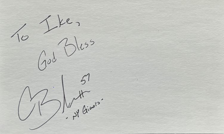 Chase Blackburn - New York Giants