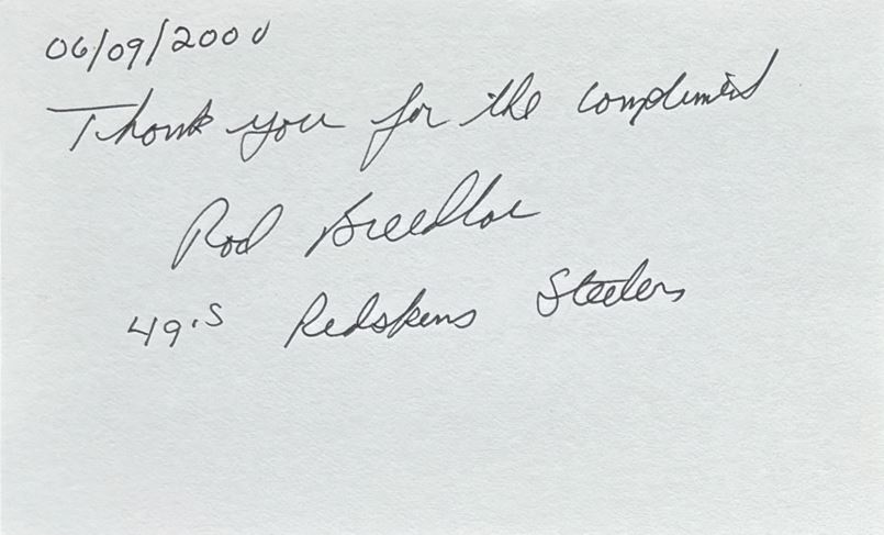 Rod Breedlove - Washington Redskins