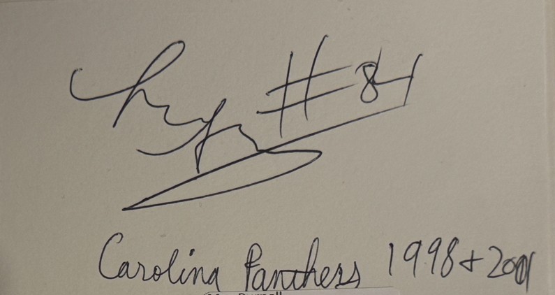 Luther Broughton - Carolina Panthers