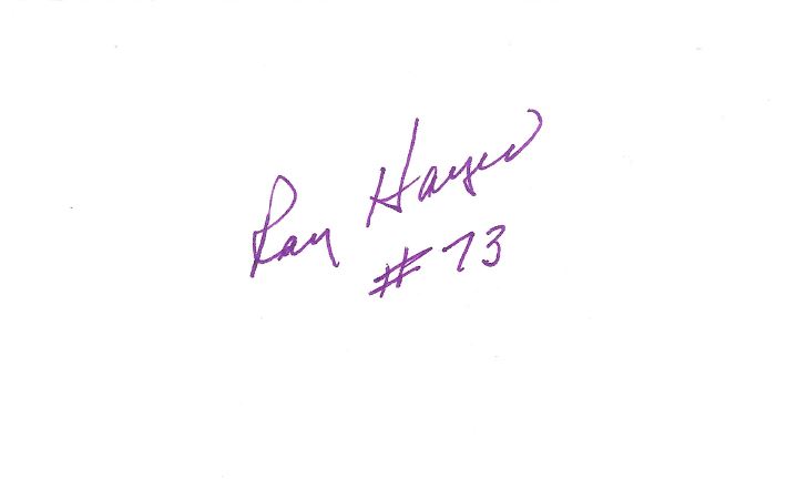 Ray Hayes - New York Jets