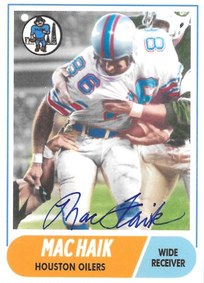 Mac Haik - Houston Oilers
