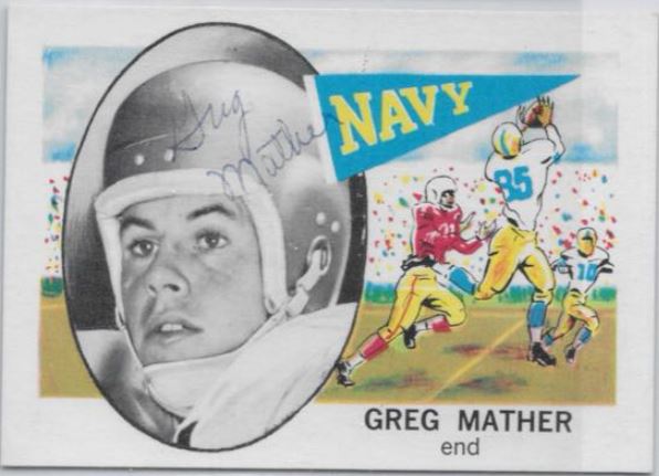Greg Mather - Navy Midshipmen