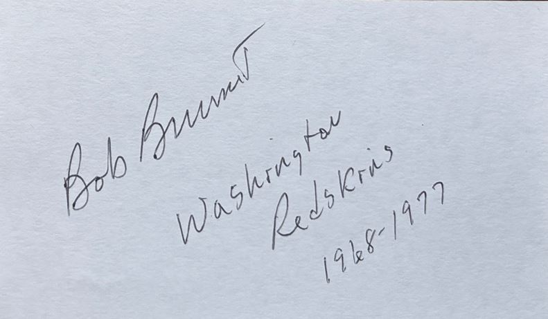 Bob Brunet - Washington Redskins