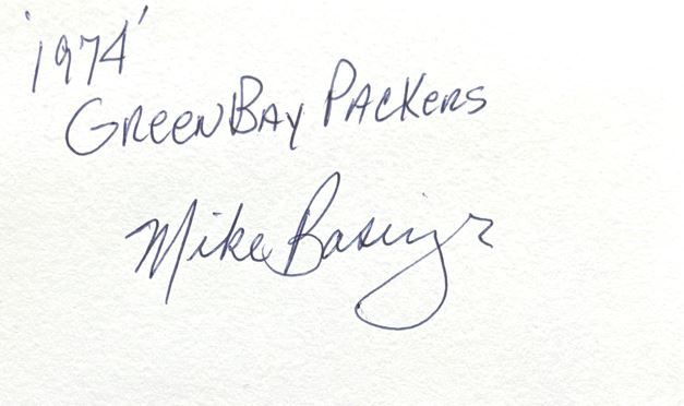 Mike Basinger - Green Bay Packers