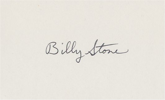 Billy Stone - Baltimore Colts