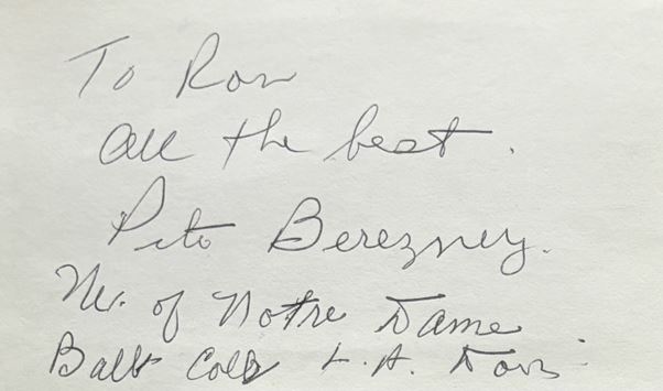 Pete Berezney - Los Angeles Dons