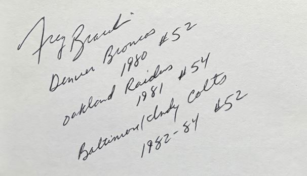 Greg Bracelin - Denver Broncos